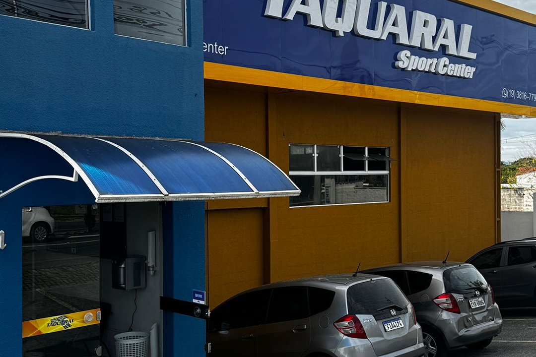 Imagem da estrutura da academia