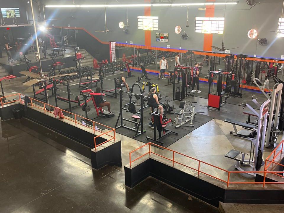 Imagem da estrutura da academia