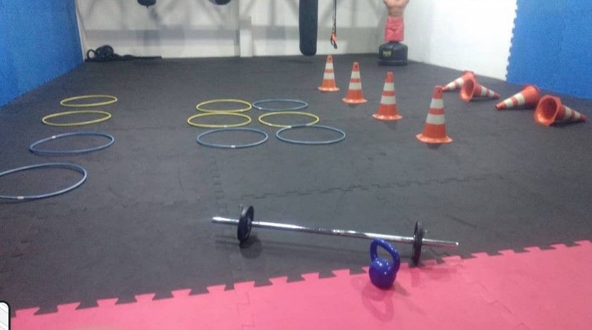 Imagem da estrutura da academia