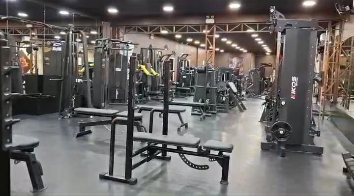 Imagem da estrutura da academia