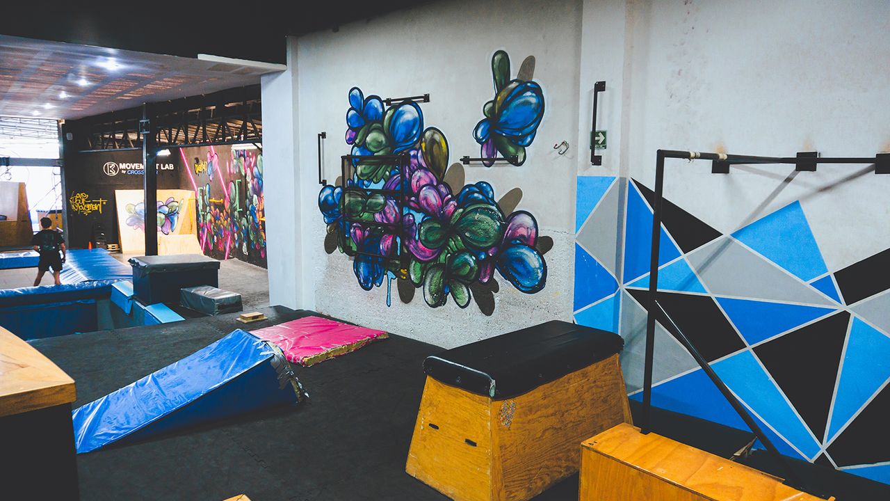 Imagem da estrutura da academia