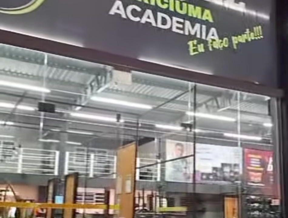 Imagem da estrutura da academia
