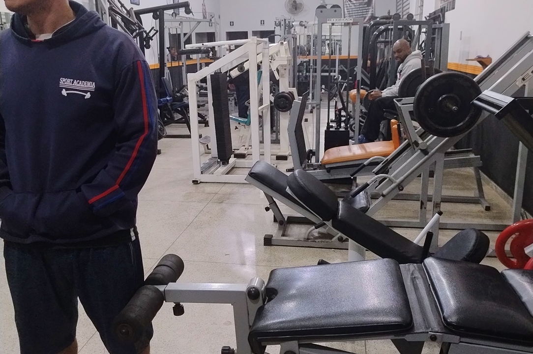 Imagem da estrutura da academia