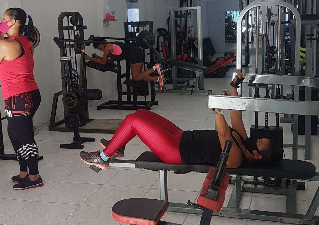 Imagem da estrutura da academia