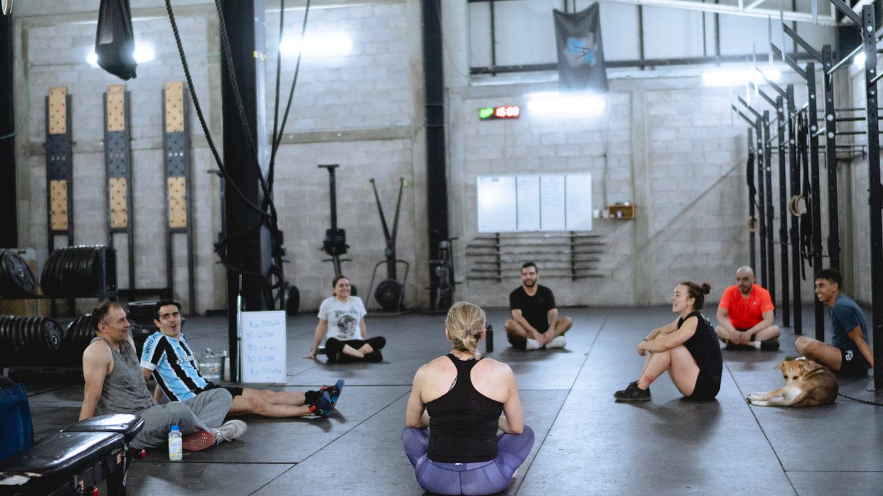 Imagem da estrutura da academia