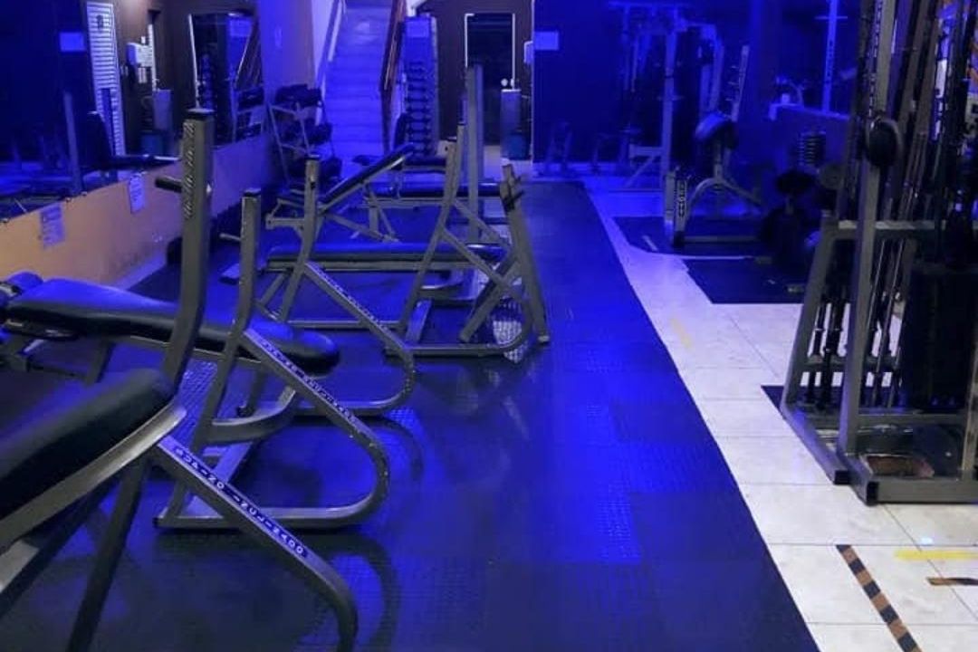 Imagem da estrutura da academia