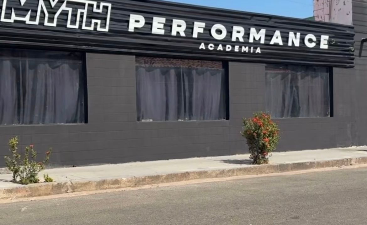 Imagem da estrutura da academia