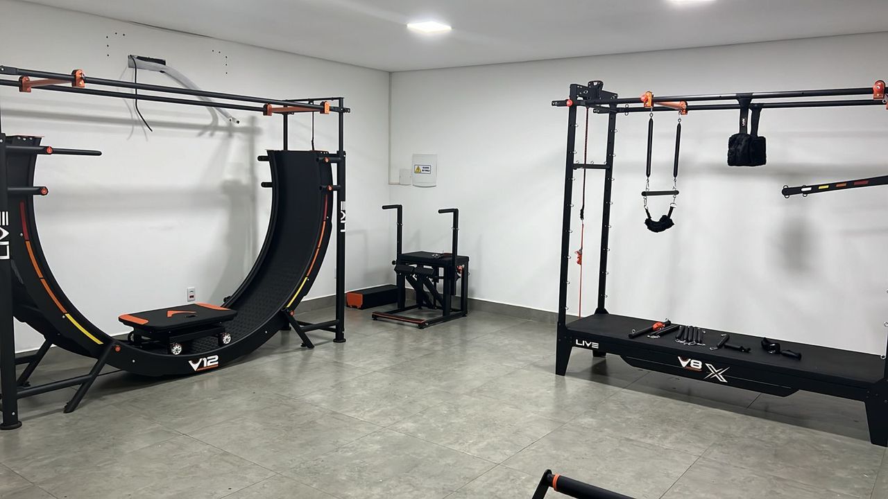 Imagem da estrutura da academia