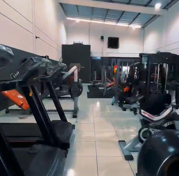 Imagem da estrutura da academia