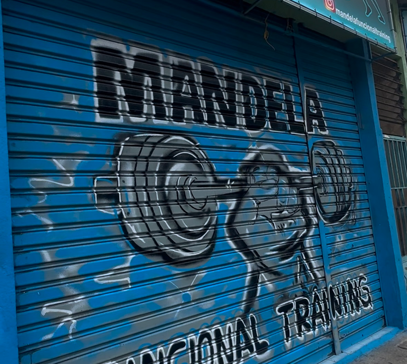 Imagem da estrutura da academia