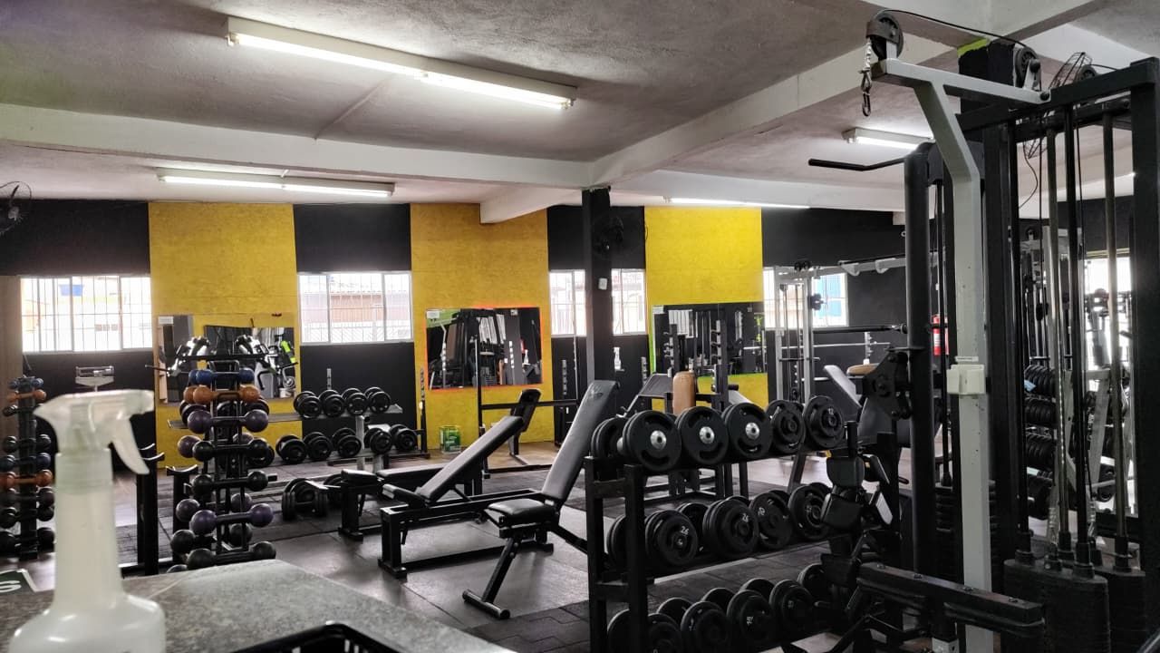 Imagem da estrutura da academia