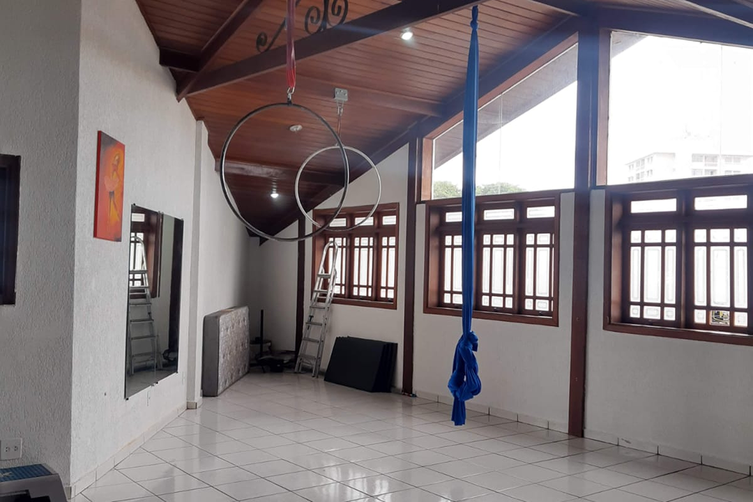 Imagem da estrutura da academia