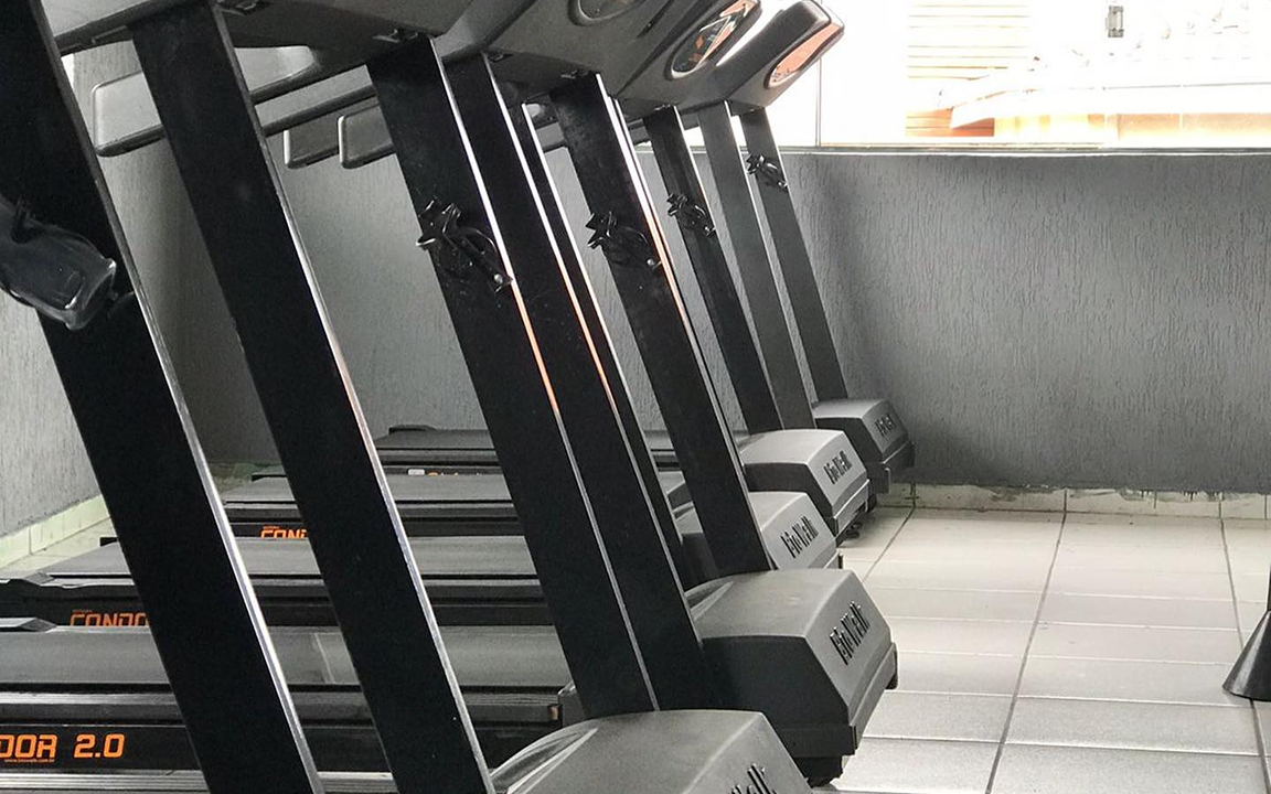 Imagem da estrutura da academia