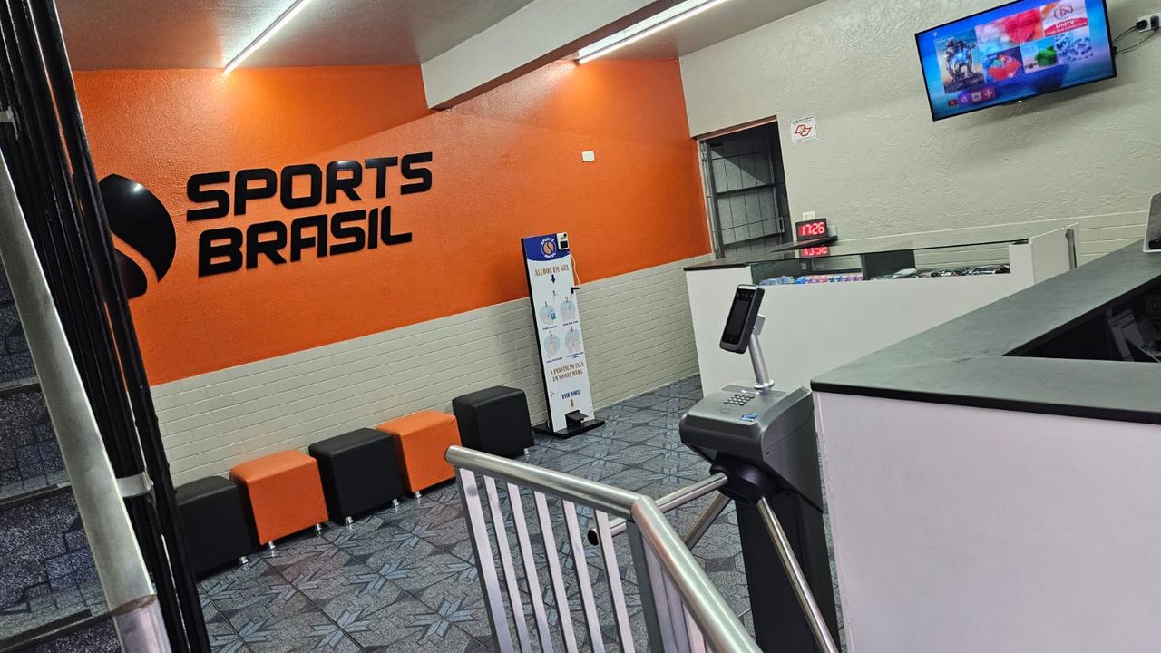 Imagem da estrutura da academia