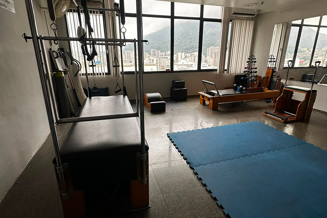 Imagem da estrutura da academia