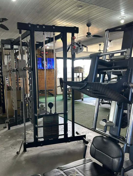 Imagem da estrutura da academia