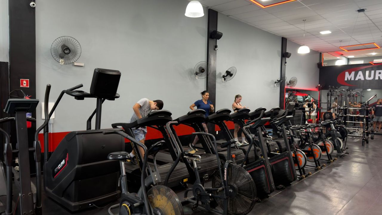 Imagem da estrutura da academia