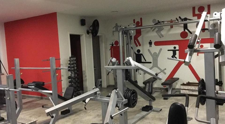 Imagem da estrutura da academia