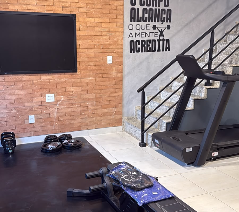 Imagem da estrutura da academia
