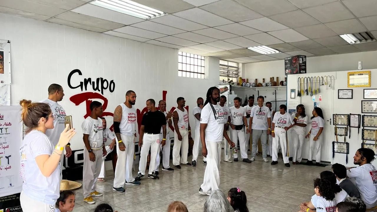 Imagem da estrutura da academia