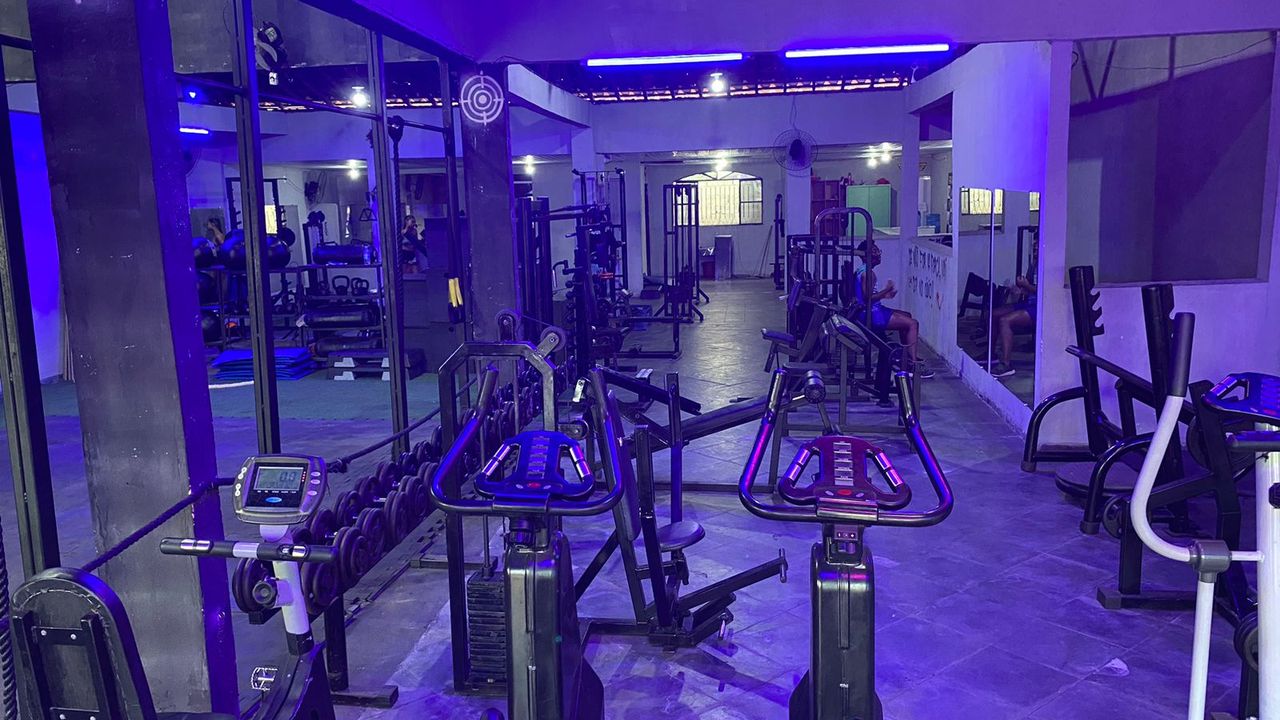 Imagem da estrutura da academia