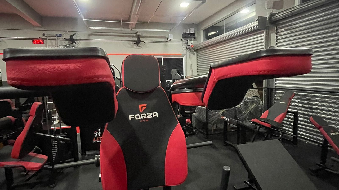 Imagem da estrutura da academia