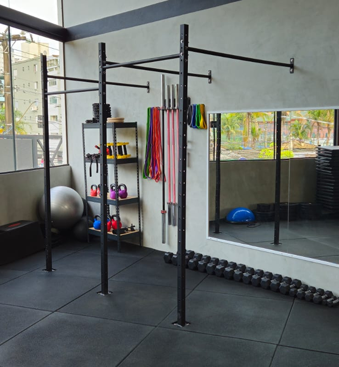 Imagem da estrutura da academia