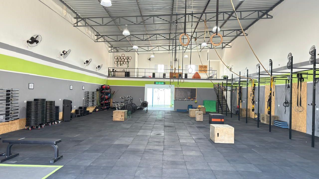 Imagem da estrutura da academia