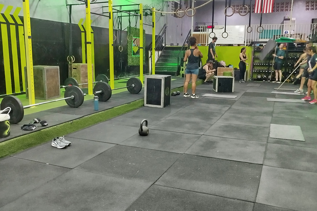 Imagem da estrutura da academia