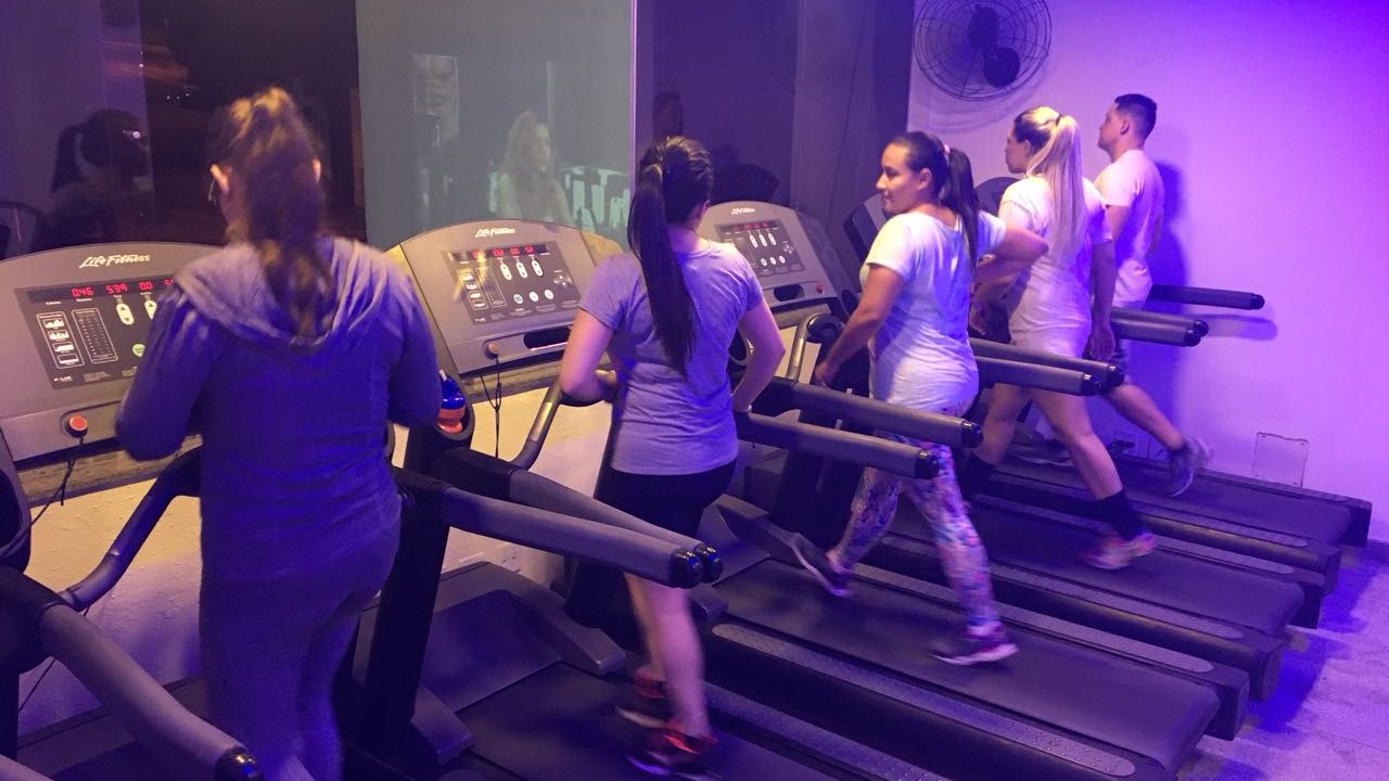 Imagem da estrutura da academia