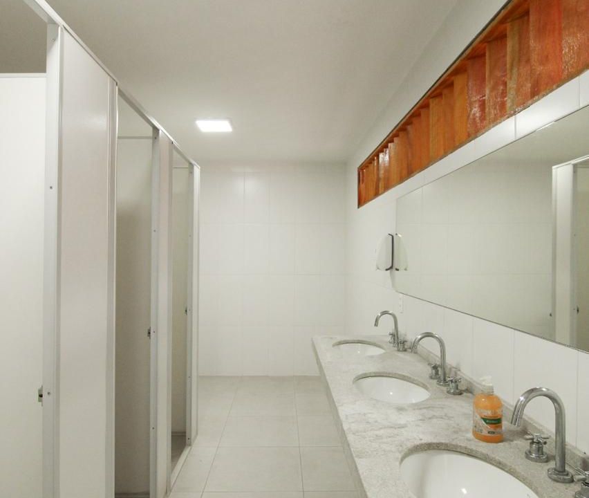 Imagem da estrutura da academia