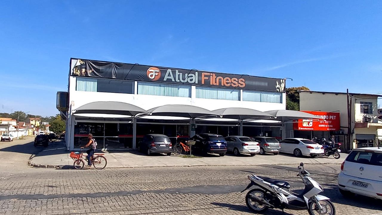 Imagem da estrutura da academia
