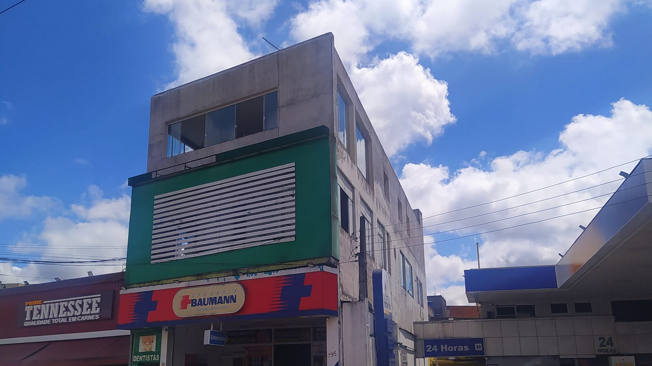 Imagem da estrutura da academia