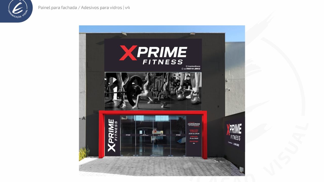 Imagem da estrutura da academia