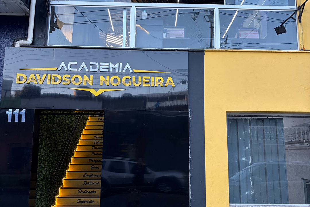 Imagem da estrutura da academia
