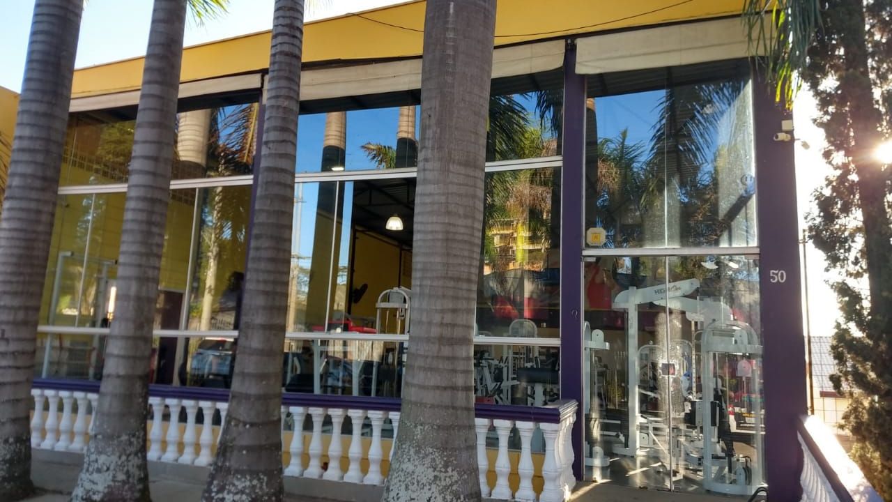 Imagem da estrutura da academia