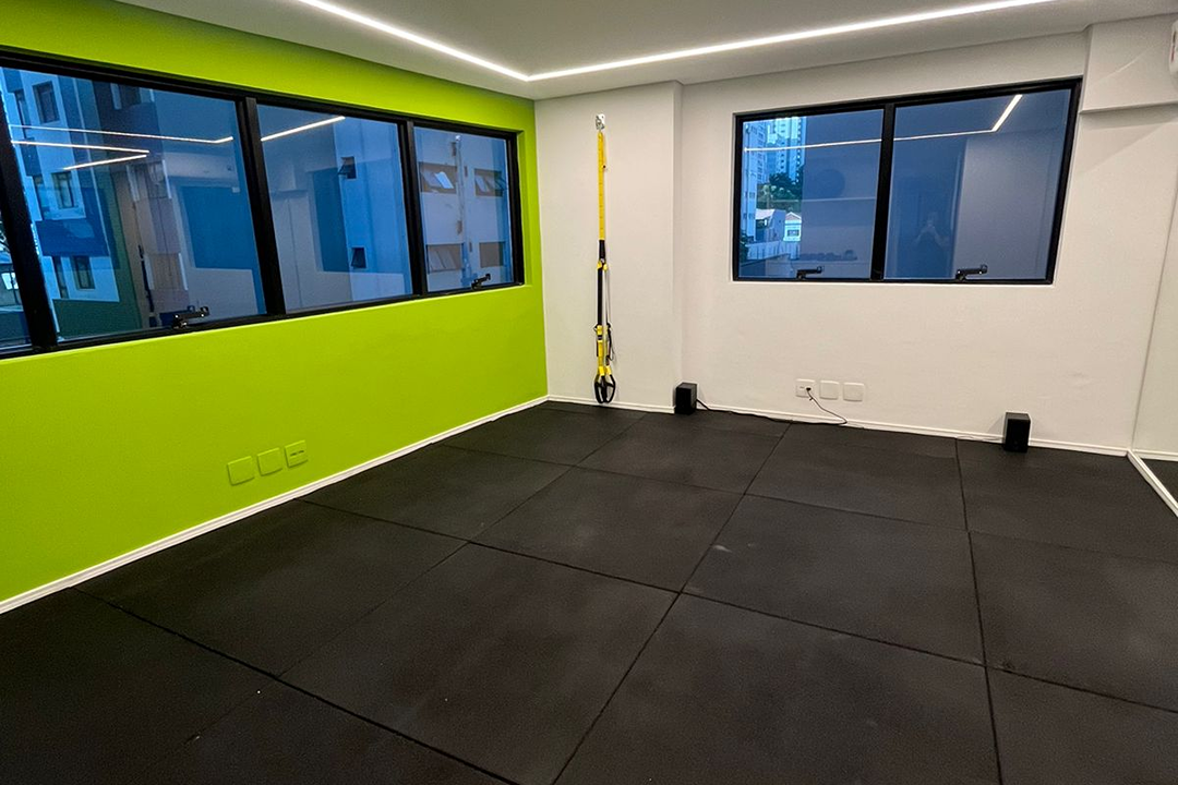 Imagem da estrutura da academia