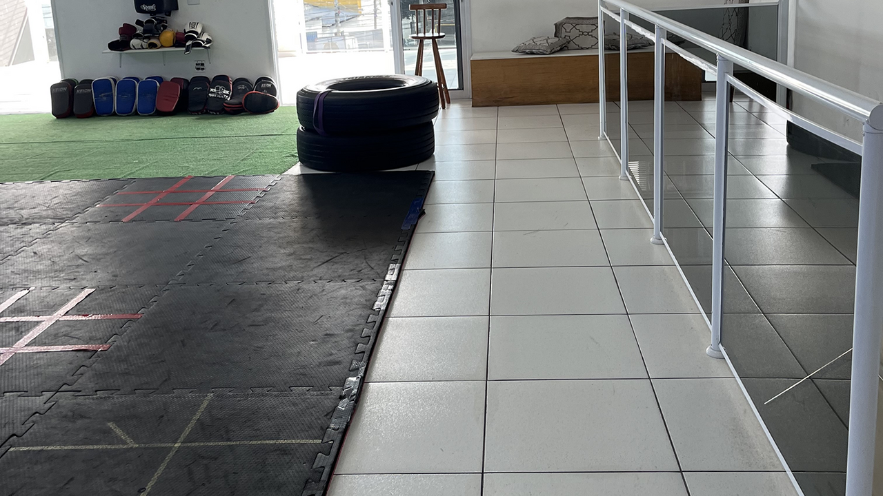 Imagem da estrutura da academia