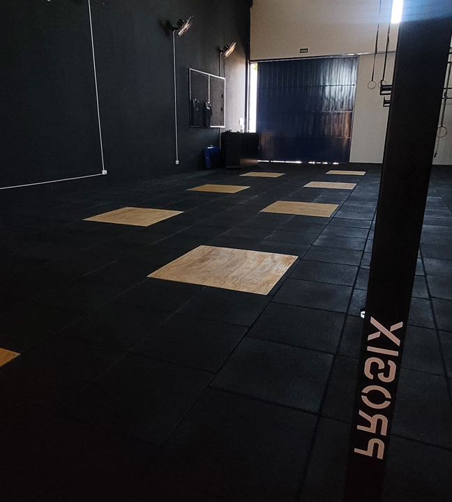 Imagem da estrutura da academia