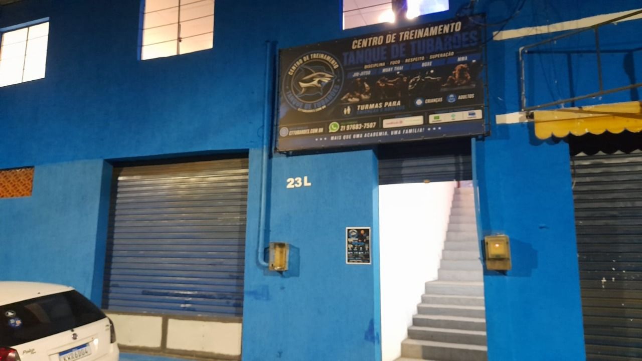 Imagem da estrutura da academia