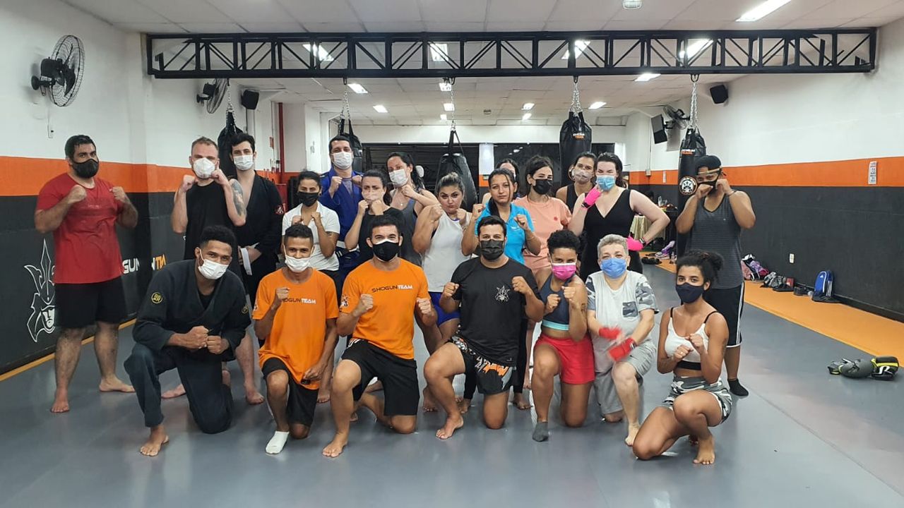 Imagem da estrutura da academia