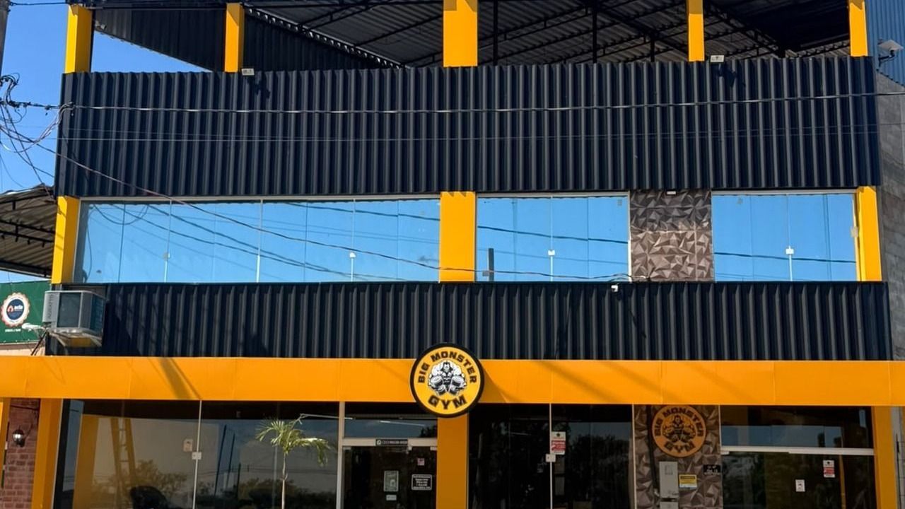 Imagem da estrutura da academia