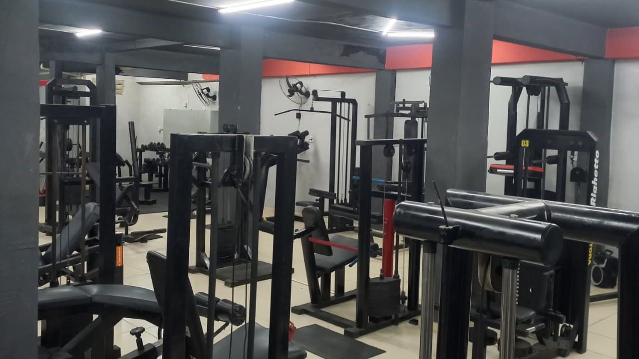 Imagem da estrutura da academia