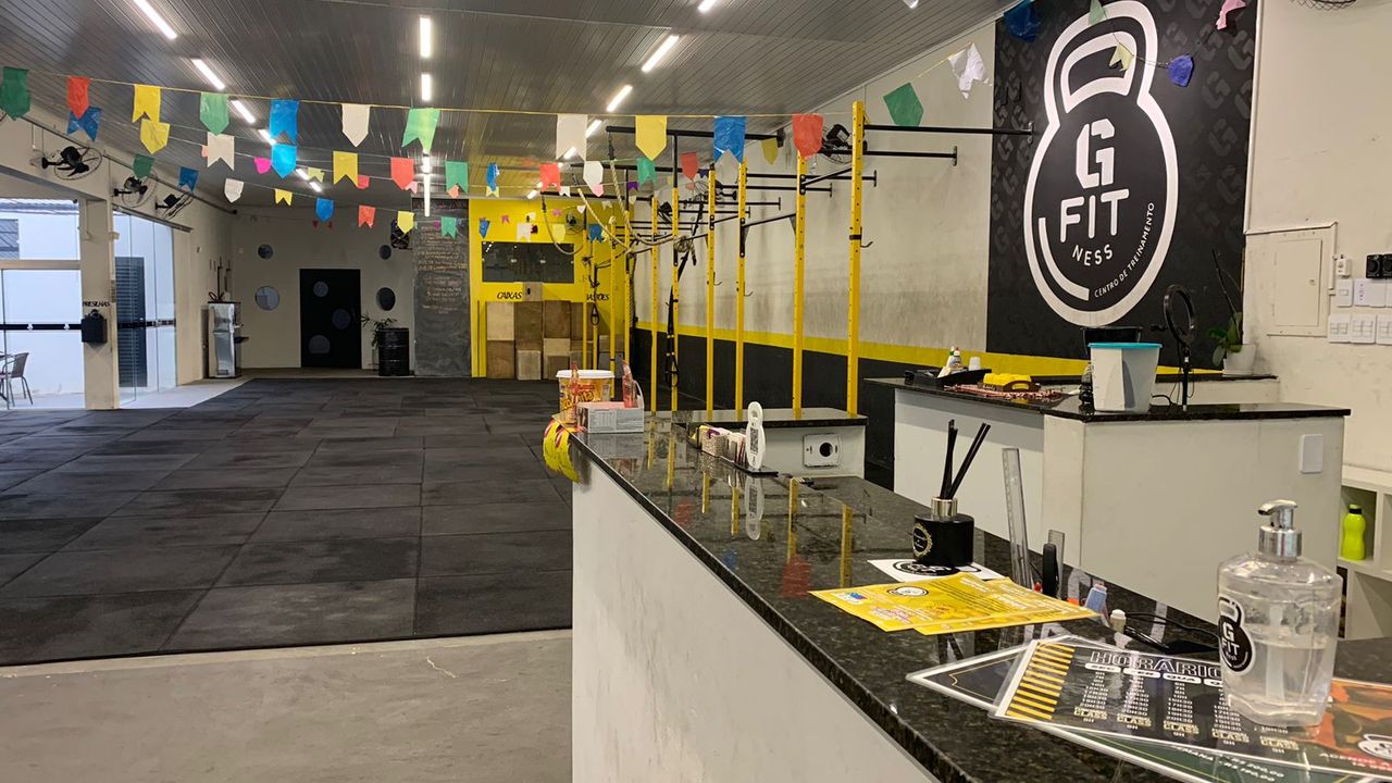 Imagem da estrutura da academia