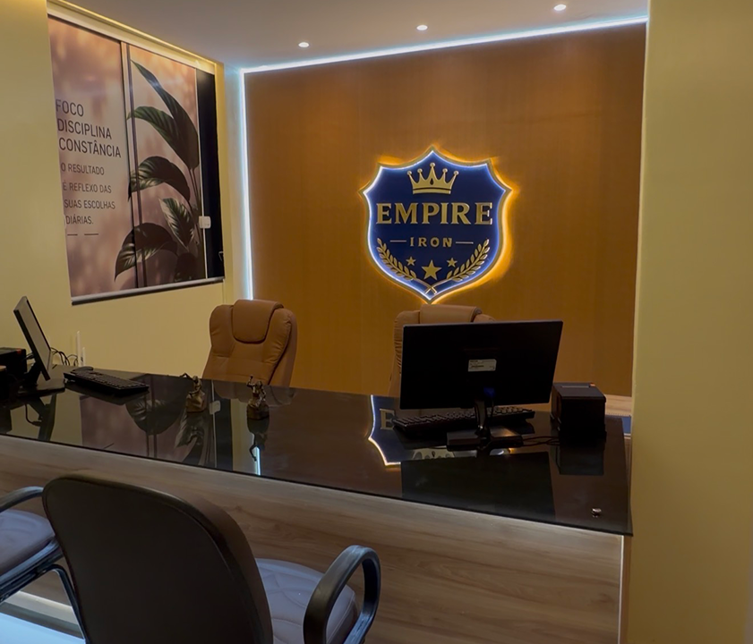Imagem da estrutura da academia