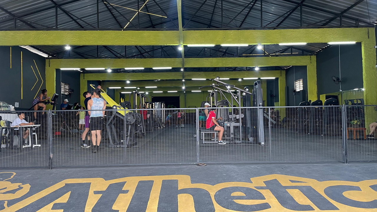 Imagem da estrutura da academia