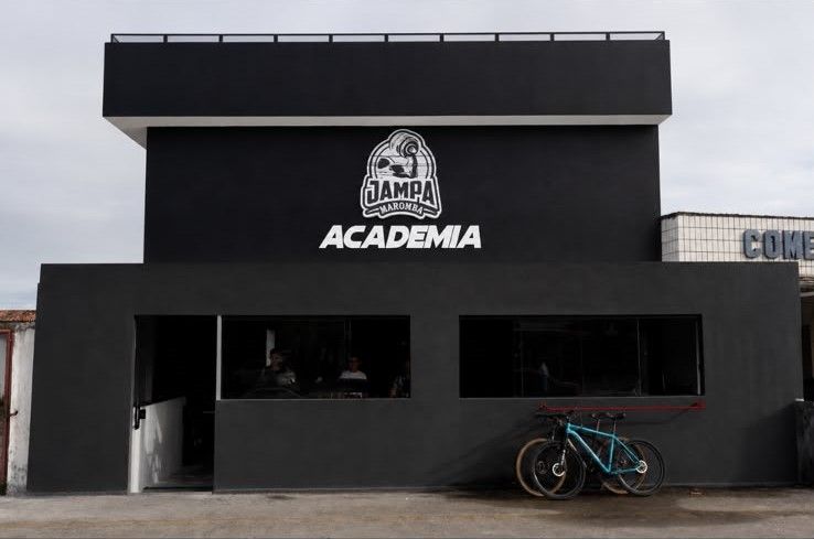 Imagem da estrutura da academia