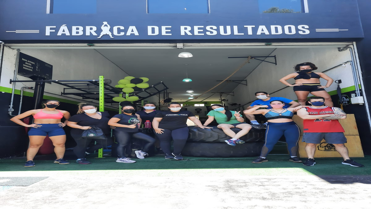 Imagem da estrutura da academia