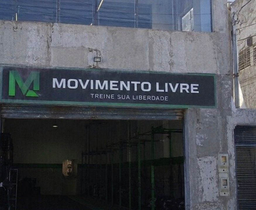 Imagem da estrutura da academia