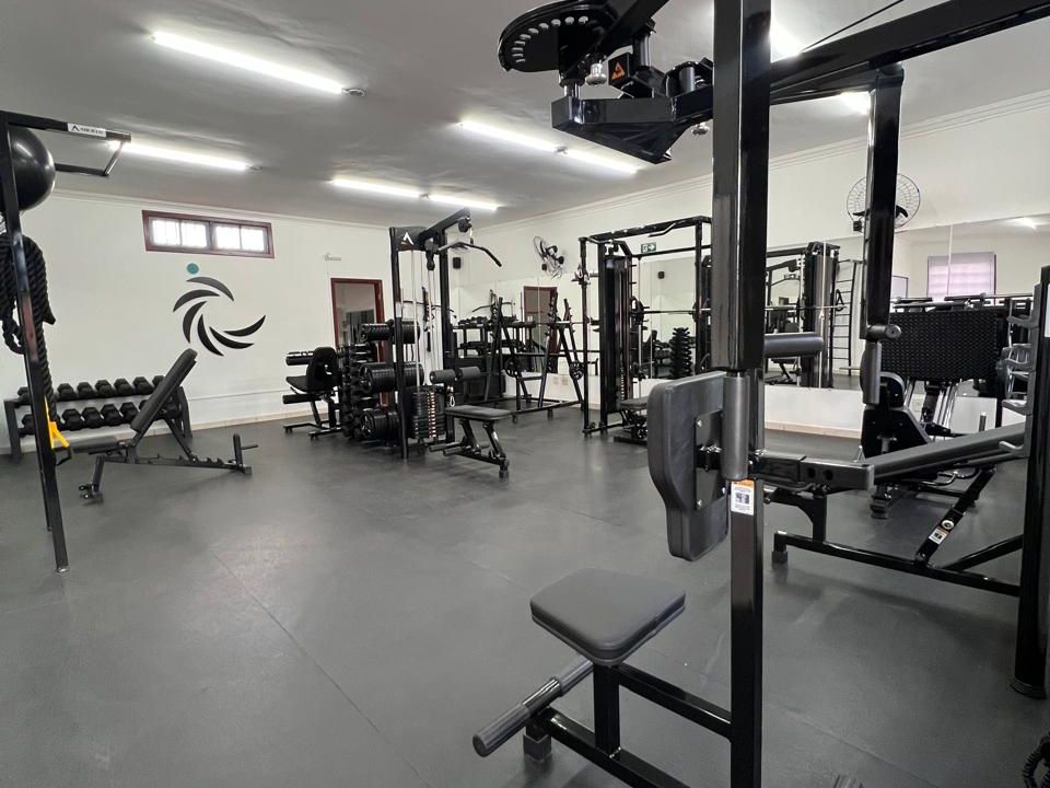 Imagem da estrutura da academia